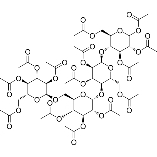 6-α-D-Glucopyranosylmaltotriose tetradecaacetate 852311-55-8